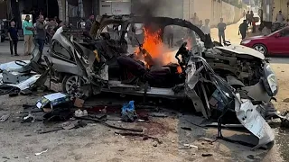 Israelischer Angriff auf Fahrzeug im Gazastreifen tötet zwei Hamas-Ingenieure, 13 Verletzte
