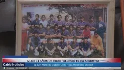 24 FEB 2026 Emotivo funeral de ex arquero de San Antonio Unido Flavio Moscoso Quiroz