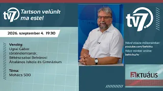 Aktuális - Mohács 500 - 2026. 09.04.
