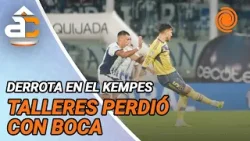 Talleres PERDIÓ con Boca en un Kempes a pleno con las DOS HINCHADAS