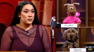 Pache and Plumis CHALLENGED Evelyn Botto over what she does with her dog and opened their CANINE ...