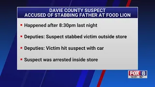 Man accused of stabbing father in front of his children at Food Lion