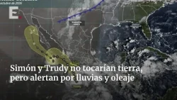 Hurricane Trudy and Simón: Alert issued for waves up to 9 meters