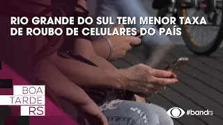 Rio Grande do Sul has the lowest cell phone theft rate in the country