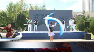 Сайлау учаскесіндегі мерекелік көңіл күй