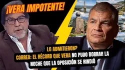 ¡CARLOS VERA HUMILLADO! Sus propios invitados defienden a Correa en su cara