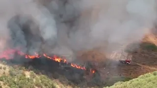 Finiq, vatër zjarri aktive në fshatrat Kostar dhe Mesopotam