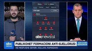 Publikohet formacioni anti-Bjellorusi/ Maran luan me 4-3-3, Berisha titullar në portë