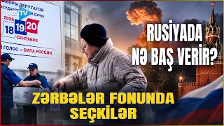 Ukrayna zərbələri fonunda Rusiyada SEÇKİ: Moskvadan SON DƏQİQƏ MƏLUMATLARI