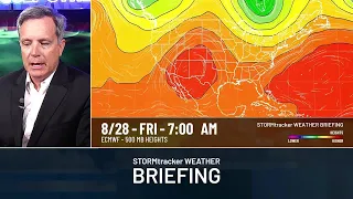 8 p.m. STORMtracker Weather Briefing for Thursday evening, Aug. 27, 2026