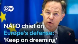 NATO chief Rutte: It's impossible to defend Europe without the US | DW News