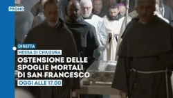Messa di chiusura ostensione spoglie mortali di San Francesco - Oggi 22 marzo ore 17 su TV2000