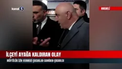 İlçeyi Ayağa Kaldıran Olay | Müftülük İzin Vermedi Çocuklar Camiden Çıkarıldı