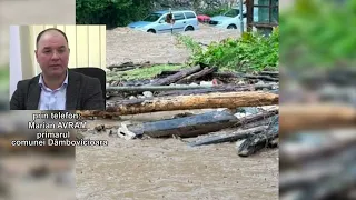 MUSCEL TV NEWS 08/13/2026 FLASH FLOOD IN DÂMBOVICIOARA AND DRAGOSLAVELE