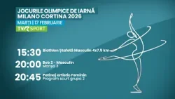 JO de iarnă Milano Cortina 2026 – programul zilei de marţi, 17 februarie