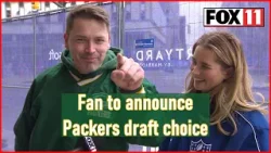 Meet the UK fan announcing a Packers draft pick