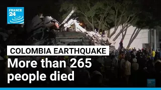 Search for Colombia earthquake survivors enters critical window • FRANCE 24 English
