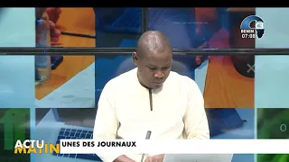 CANAL3-BENIN : Actu Matin du Jeudi 03 Septembre 2026