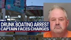 Captain accused of boating under the influence