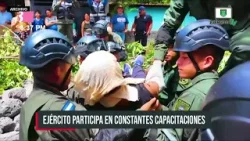 Ejército de Nicaragua fortalece su preparación con programas de capacitación continua