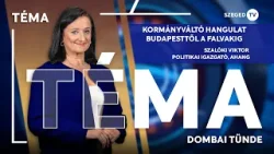 A magyarok 51%-a kormányváltást szeretne, 19% még bizonytalan – Téma, 2026. 04. 08.