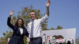 Newsom says he won't run for president if Kamala Harris runs in 2028