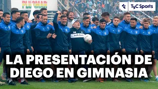 MARADONA’S PRESENTATION at GIMNASIA: The FANS’ DEVOTION, his FIRST TRAINING SESSION and MORE 🐺💙
