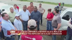 SIT commits to repairing the road to the Cabotage Pier following inspection with the mayor's offi...