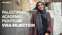 Palestinian academic whose visa was rejected by the UK speaks to TRT World