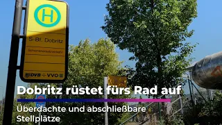 New Bike+Ride facility for Dresden-Dobritz | Sachsen Fernsehen