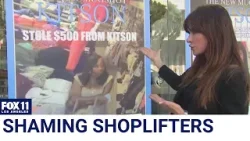 California store shames shoplifter with 'mugshots' wall-of-shame display