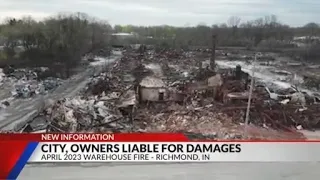 City, owners liable for Richmond fire damages