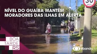Guaíba water levels keep island residents on high alert