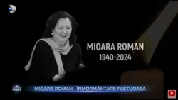 Stirile Kanal D - Mioara Roman, inmormantare fastuoasa | Editie de seara