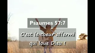 Psalms 57:7 - A Steadfast Heart Praises God! - VERSE OF THE DAY - Prophet Elisée Kouakou