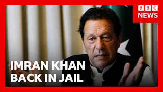 Pakistan ex-PM Imran Khan back in jail after hospital examination | BBC News