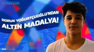 🇹🇷Doruk Yoğurtçuoğlu'ndan altın madalya! 🥇 | 2026 Akdeniz Oyunları