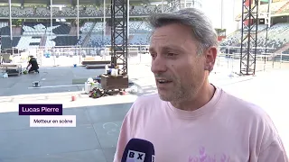 Rencontre avec le chanteur Koffi Olomidé avant son concert au Stade Roi Baudouin