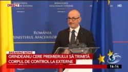 Grindeanu cere premierului să trimită corpul de control la Externe