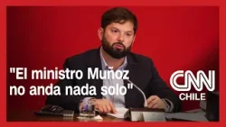 Boric respalda a ministro Muñoz tras polémica por cable submarino con China