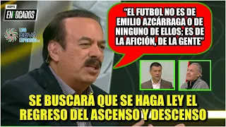Huerta lanzó ADVERTENCIA a DUEÑOS y REFLEXIONA sobre posible LEY de ASCENSO en LIGA MX | Enfocados