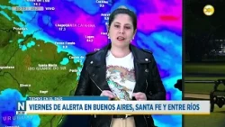 Friday Alert in Buenos Aires, Santa Fe, and Entre Ríos │N20:30│10-26-29