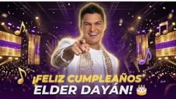 Elder Dayán, 'Yo Me Llamo' judge, turns 39 and is interviewed by 'Diomedes Díaz'