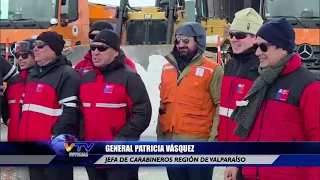 Road crews reach Cristo Redentor Tunnel after 23-day closure of International Route