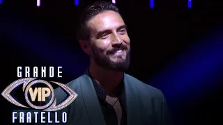 Grande Fratello VIP - Il confronto tra Alex Belli e Marina La Rosa