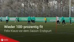 Wieder 100-prozentig fit: Felix Klaus vor dem Saison-Endspurt