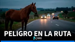 🐎 Danger on the road! Who is responsible for loose animals? 🚨🛣️