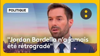 "Jordan Bardella n'a jamais été rétrogradé", Julien Odoul, député RN