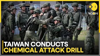 Taiwan Conducts NBC Decontamination Drill | Han Kuang Exercises Simulate Chemical Attack