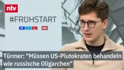 Türmer: "Müssen US-Plutokraten behandeln wie russische Oligarchen" | ntv Türmer: "Müssen US-Plutokraten behandeln wie russische Oligarchen" | ntv